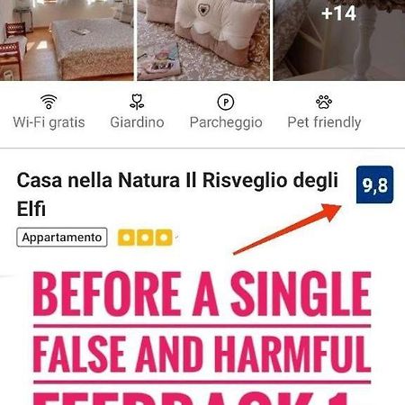 Casa Nella Natura Il Risveglio Degli Elfi Pedavena Exteriör bild